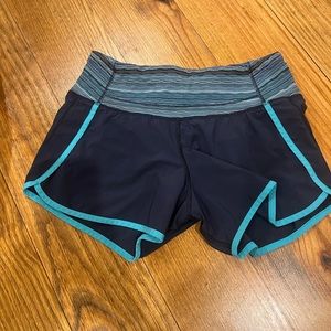 Lululemon speed up shorts. 4 inch. Size 2